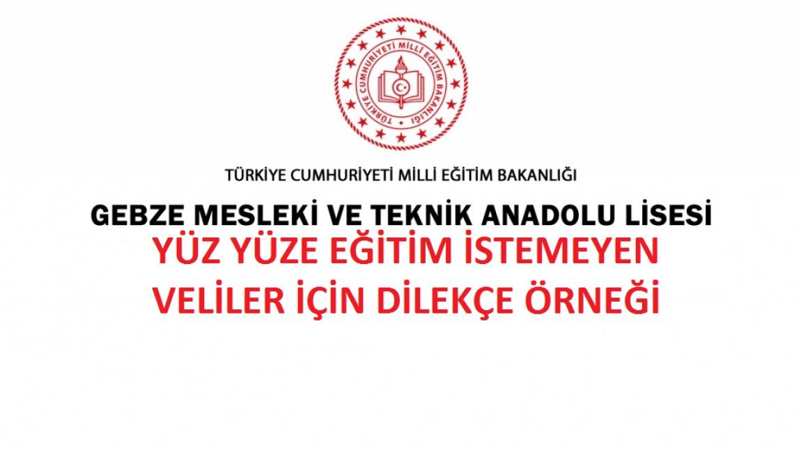 kocaeli gebze gebze mesleki ve teknik anadolu lisesi